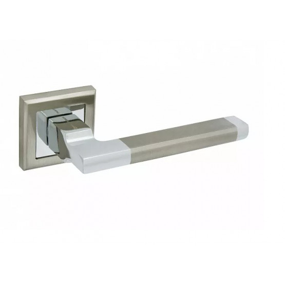 Ручки на розетке Palladium A Carrino SN (матовый никель)